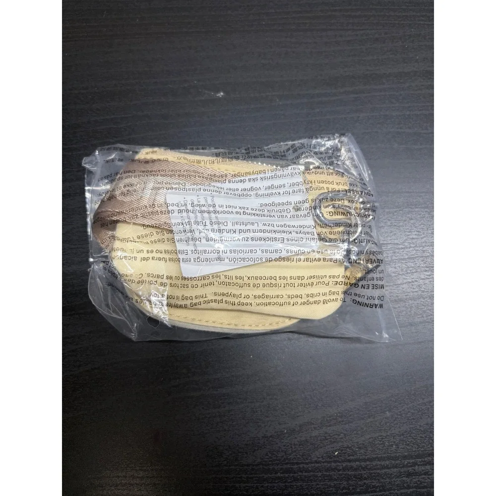 Lululemon Nano City Adventurer Backpack Keychain Cream Tan Mini Bag NWT